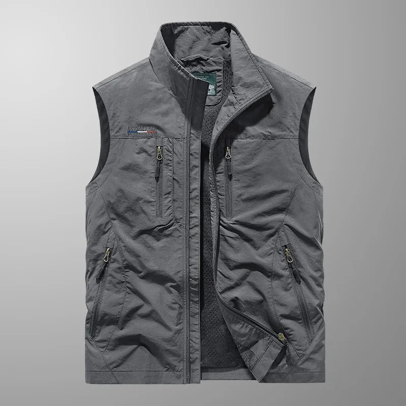 Casper – Breathable Cargo Vest with Multiple Pockets
