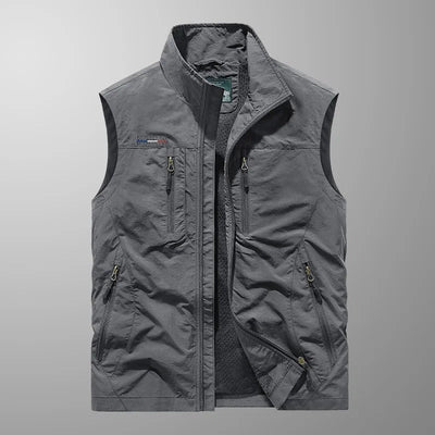 Casper – Breathable Cargo Vest with Multiple Pockets