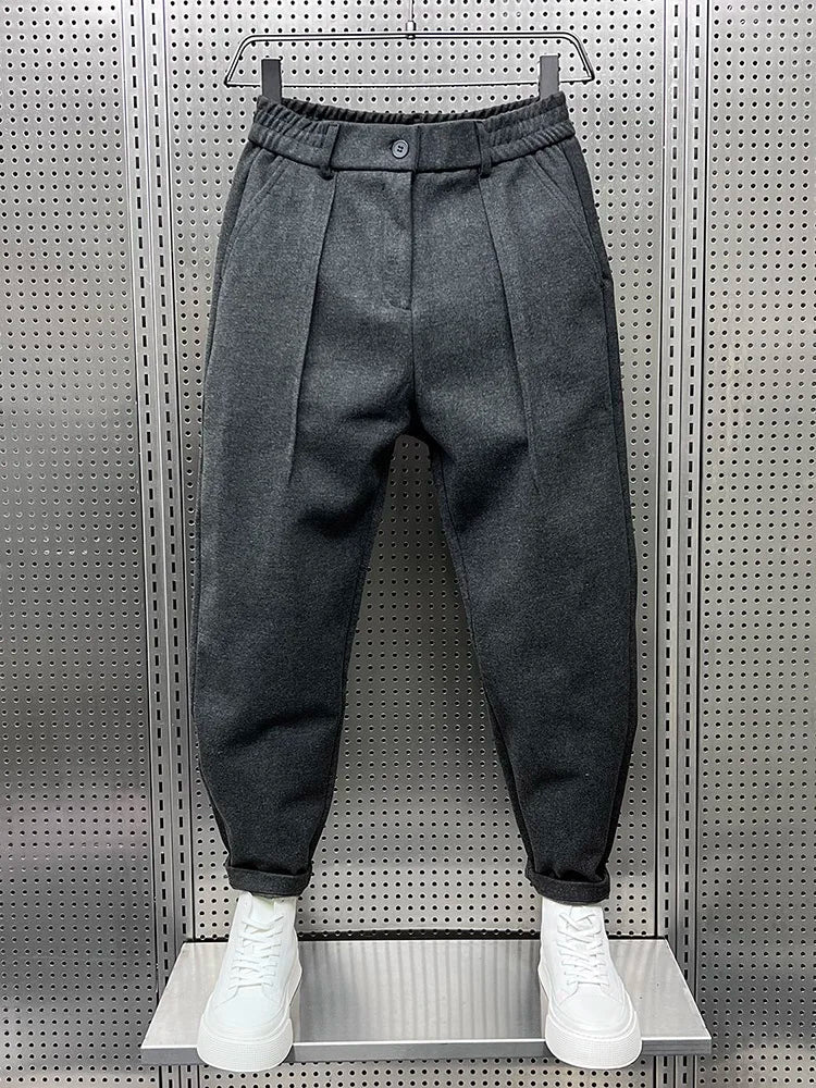 Kurt – Elegant Marled Trousers