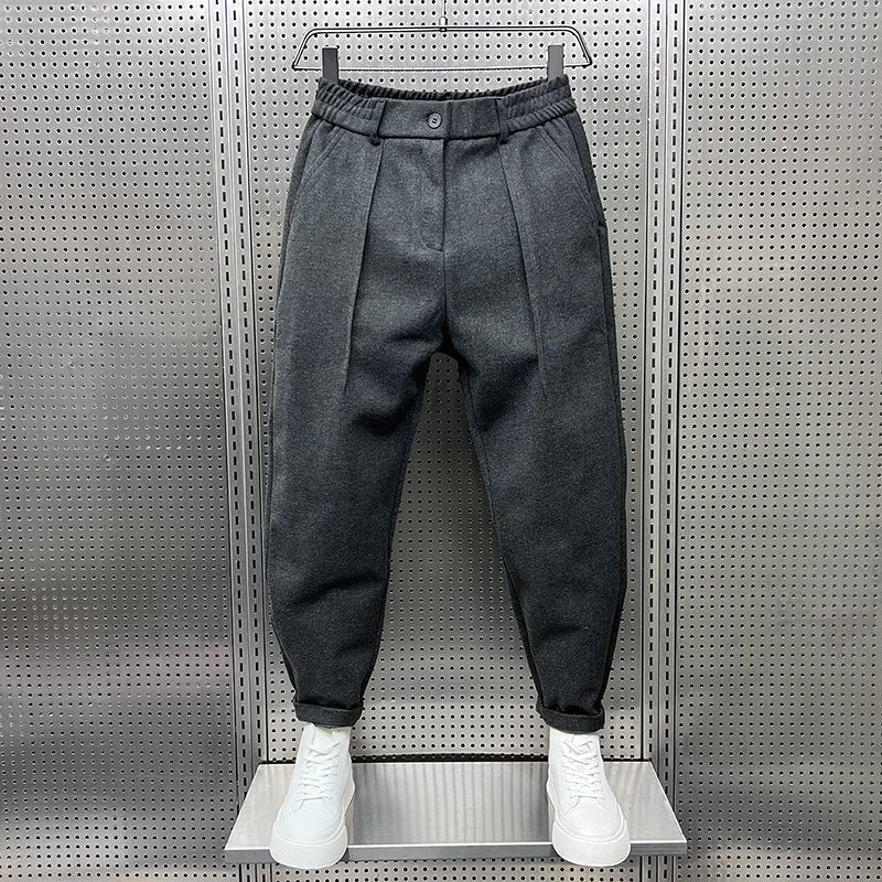Kurt – Elegant Marled Trousers