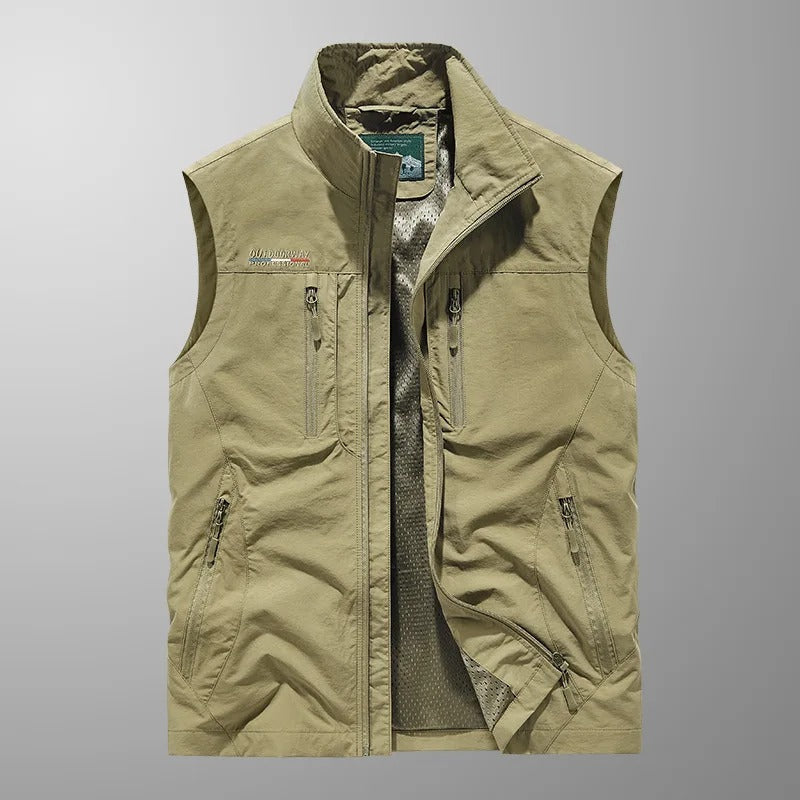 Casper – Breathable Cargo Vest with Multiple Pockets