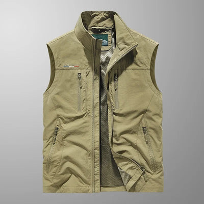 Casper – Breathable Cargo Vest with Multiple Pockets