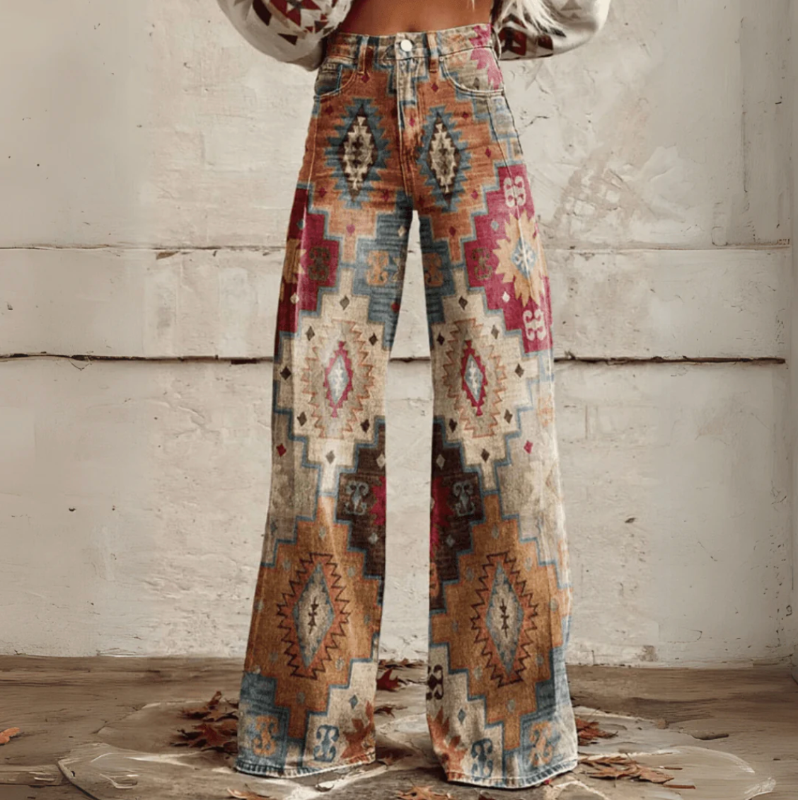 Julia – The elegant boho vintage pants